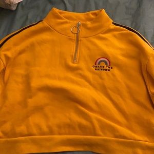 Cute orange sweatshirt